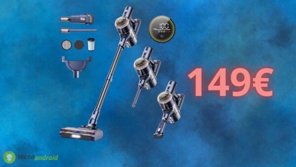 Aspirapolvere senza fili a 149€: OCCASIONE imperdibile su AMAZON