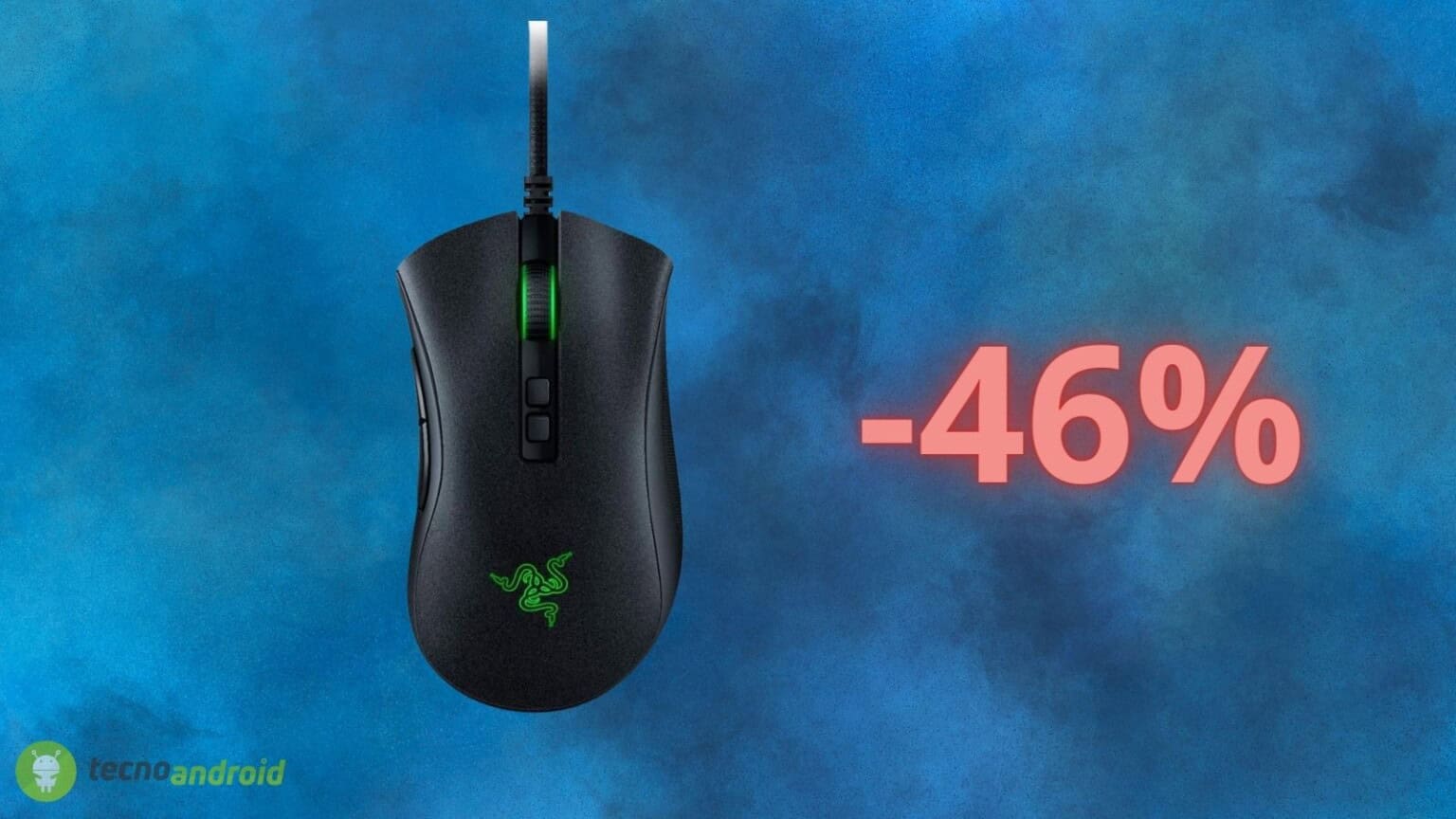 Mouse da GAMING Razer scontato del 46%: Amazon è IMPAZZITA