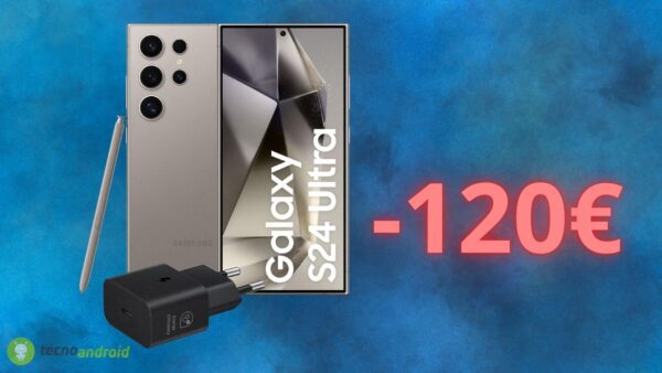 Samsung Galaxy S24 Ultra da SOGNO: costa 150€ in meno su AMAZON