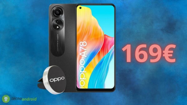 Oppo A78: comprate lo smartphone economico a meno di 170€