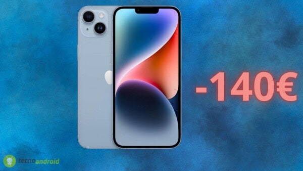 Apple iPhone 14 Plus: sconto di 130€ attivo oggi su AMAZON