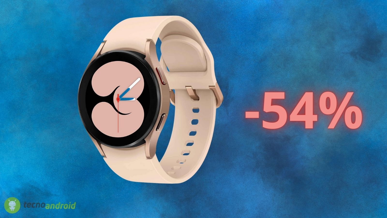 Samsung Galaxy Watch4 a prezzo WOW su AMAZON (-54%)