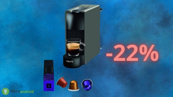 Macchina da caffè NESPRESSO scontata del 40% su AMAZON
