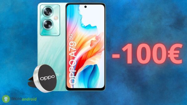 Oppo A79 5G quasi in REGALO su AMAZON: ecco il prezzo più basso