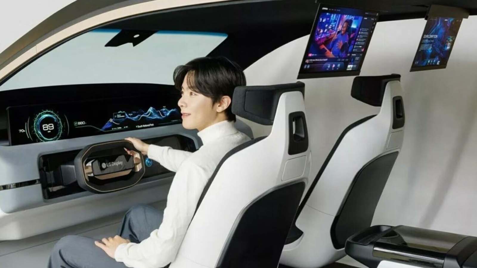Una visione tridimensionale per un'esperienza di guida avanzata con LG display