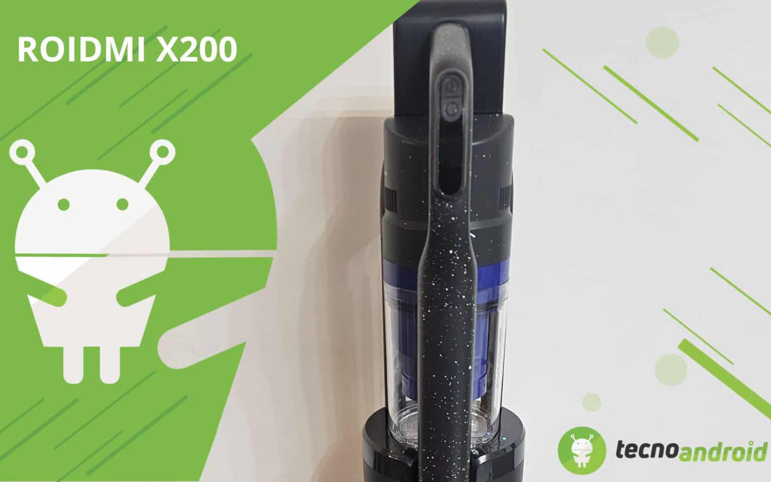 Recensione Roidmi X200: aspirapolvere con stazione di svuotamento