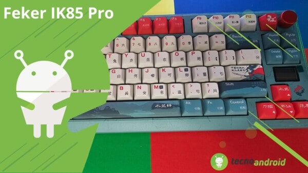 Recensione Feker IK85 Pro: tastiera meccanica con display