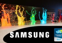 Samsung ha presentato, al CES 2024, un display MicroLED trasparente