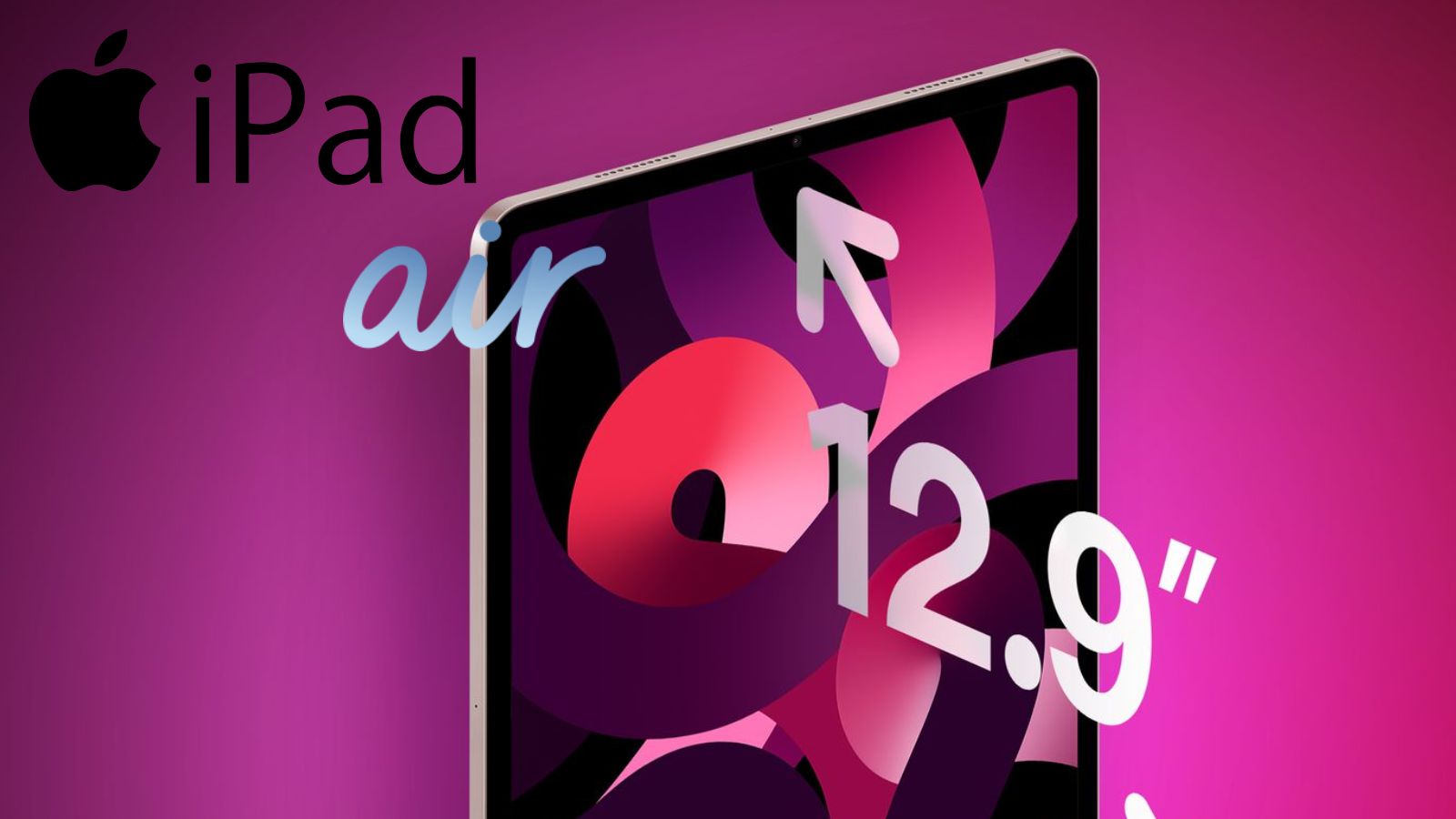 Dei rumor parlano di un iPad Air con un display da 12,9"
