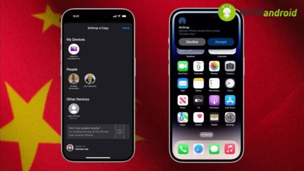 AirDrop apple craccata dalla Cina: rubate le informazioni degli utenti