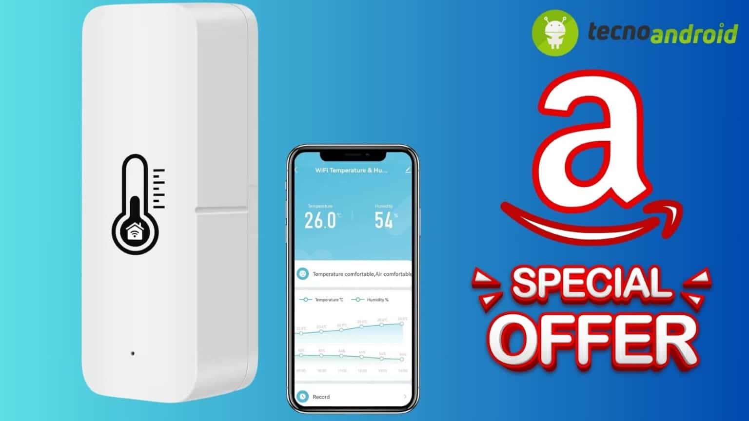 Temperatura perfetta in casa? Scegli il Termometro igrometro smart su Amazon