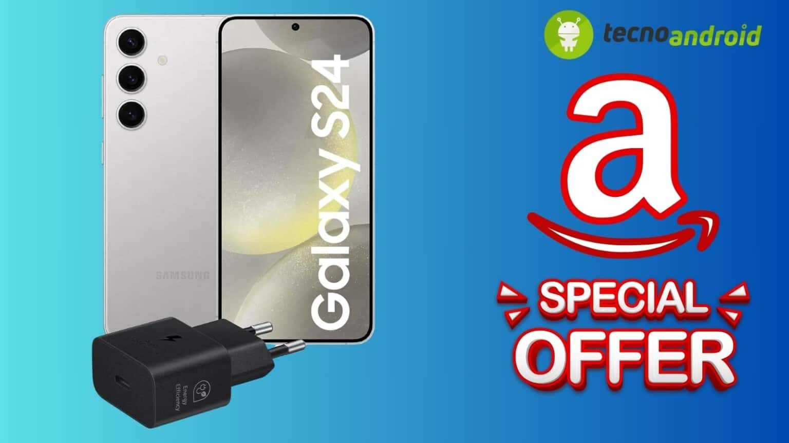 Amazon: MEGA PROMO sul Samsung Galaxy S24 per un tempo LIMITATO