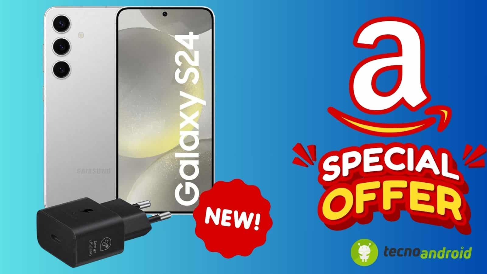 Samsung Galaxy S24 disponibile in OFFERTA su Amazon con REGALO