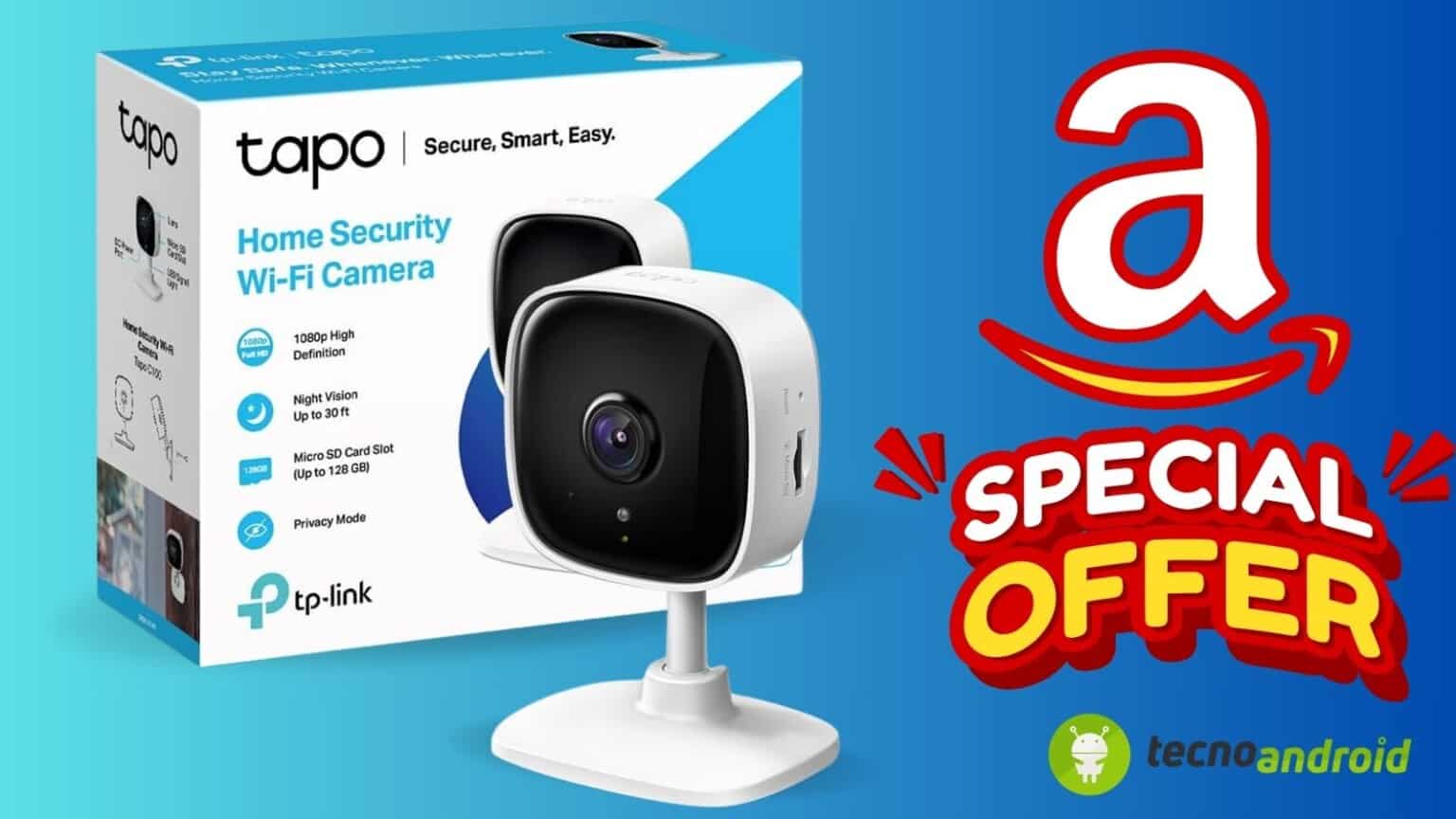Videocamera di Sorveglianza in OFFERTA FOLLE su Amazon
