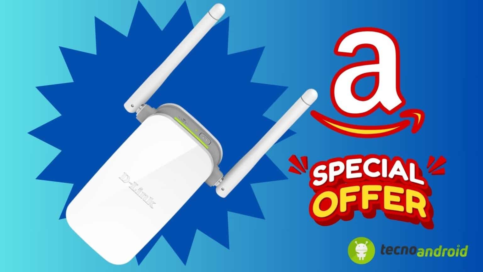 Ripetitore Wireless Universale in OFFERTA FOLLE su Amazon