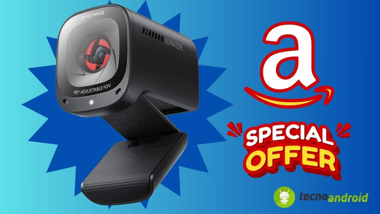 Webcam per Laptop SUPER Potente in PROMO su AMAZON