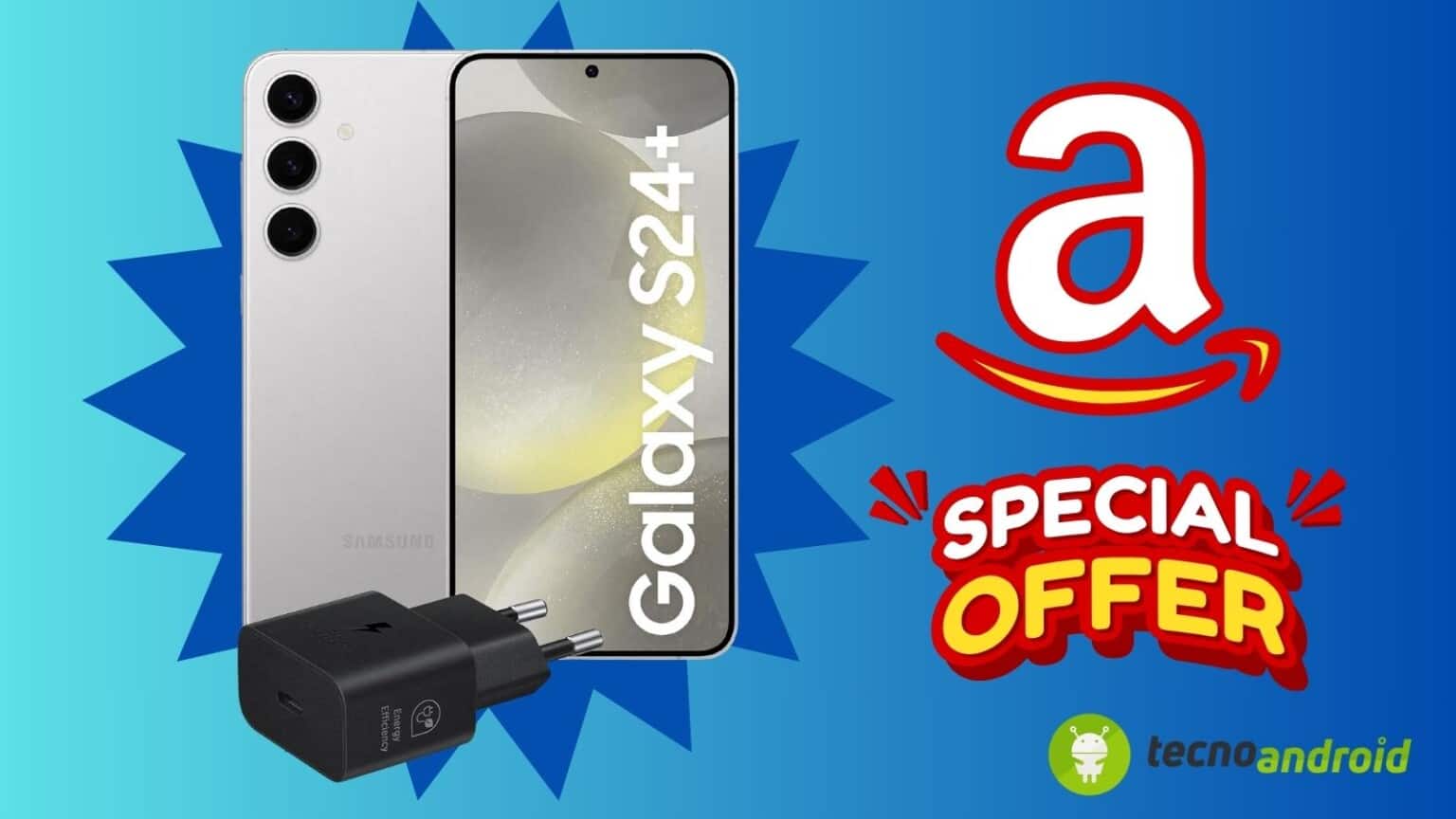 Samsung Galaxy S24+ OFFERTA FOLLE con caricatore INCLUSO