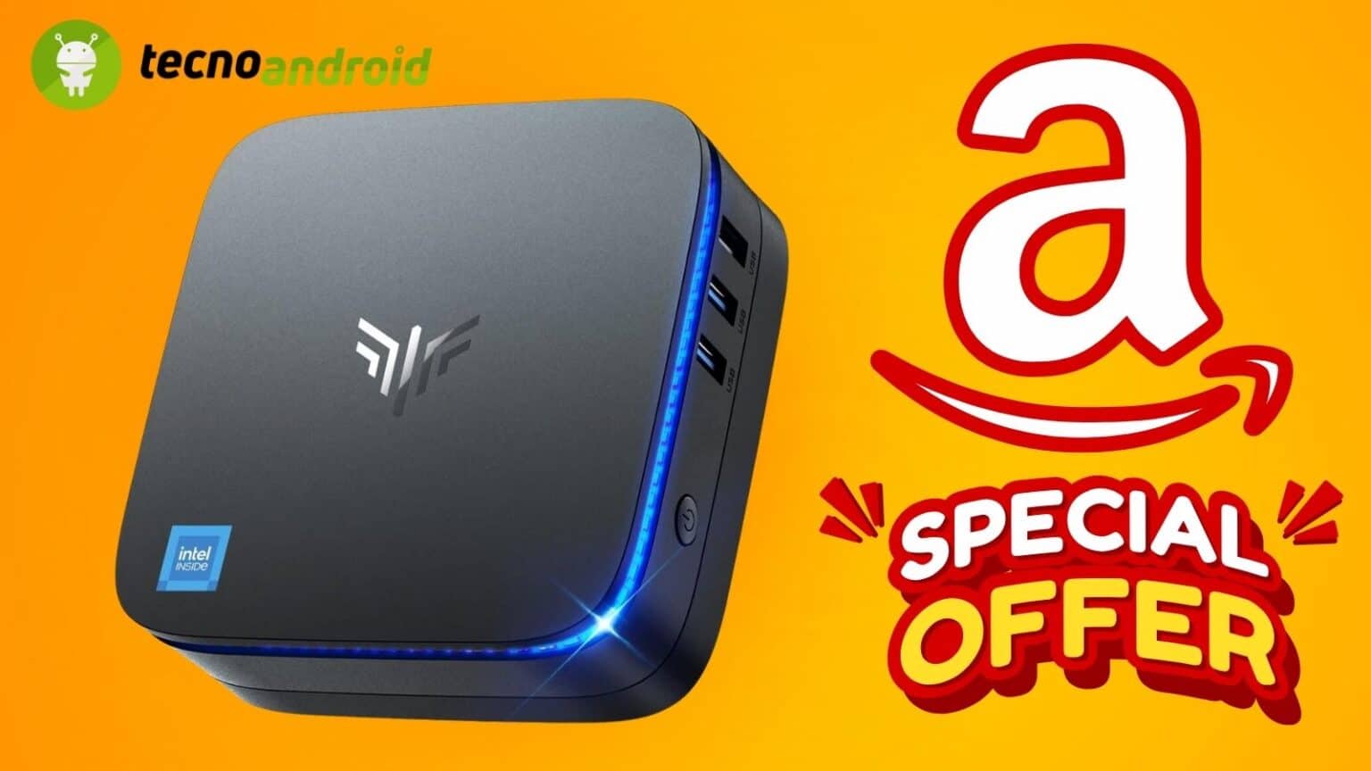 NiPoGi Mini PC con Intel Alder Lake N95 quasi regalato su Amazon