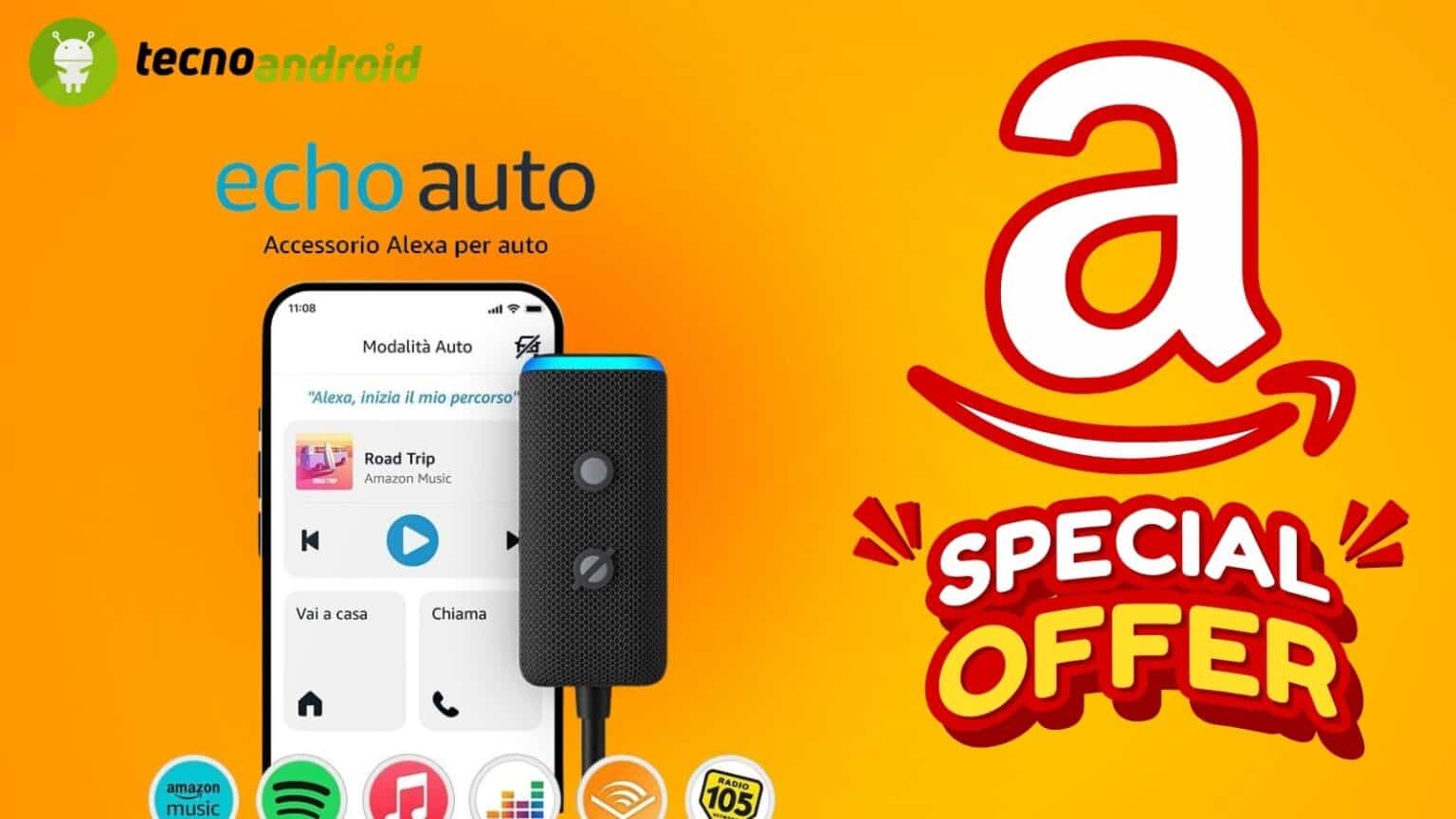 La Potenza di Alexa con Echo Auto ad un Costo ASSURDO grazie ad Amazon