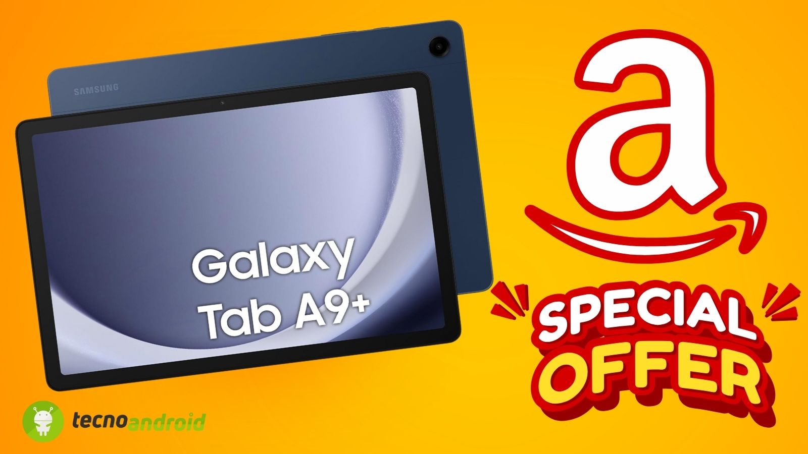 Amazon impazzisce: Offerta GRANDIOSA sul tablet Samsung Galaxy Tab A9+