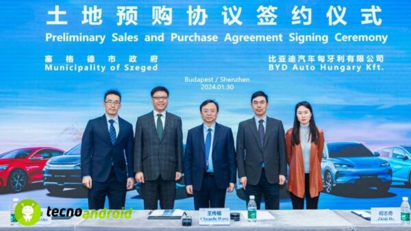 BYD: nuovo e moderno impianto di Produzione di auto elettriche
