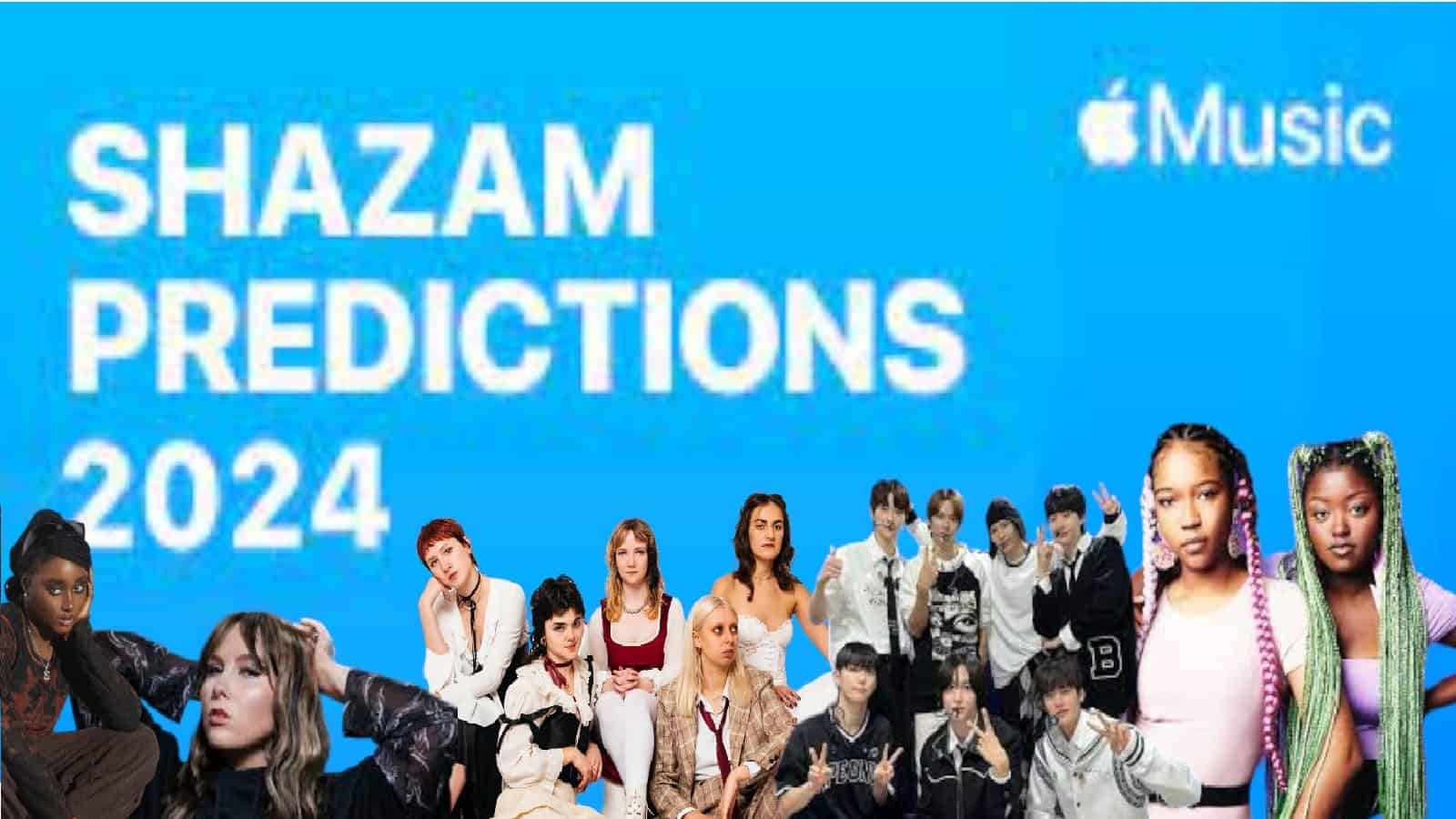 Shazam: scopri i 50 musicisti che domineranno questo 2024