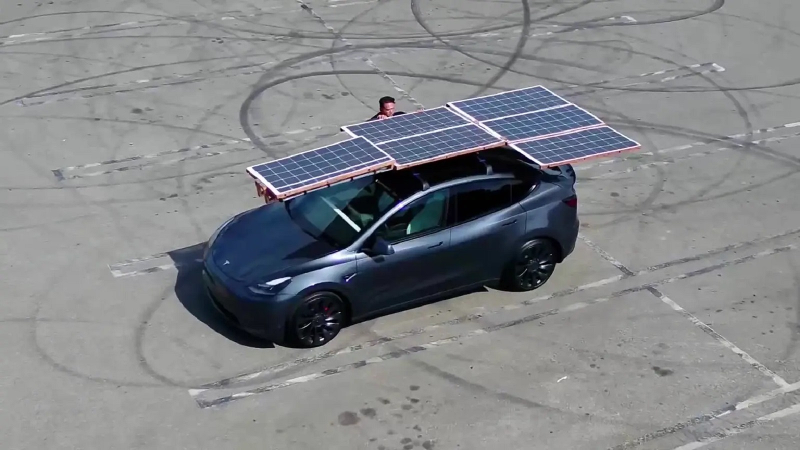 Tesla, Model, Y, pannelli, solari