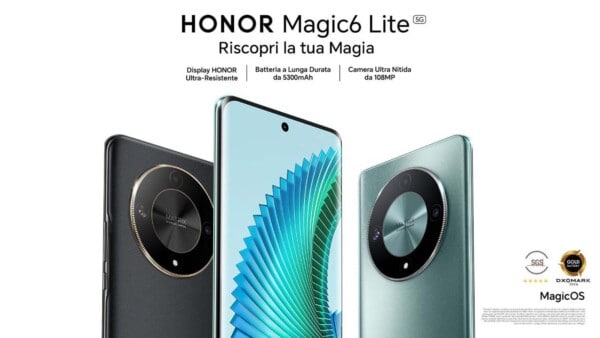 HONOR Magic6 è un elogio all'estetica raffinata, fornendo una sintesi perfetta tra funzionalità avanzate e uno stile che si fa notare.