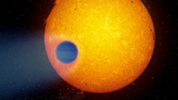 Il processo atmosferico di "cottura" di WASP-69b e della sua perdita di massa atmosferica.