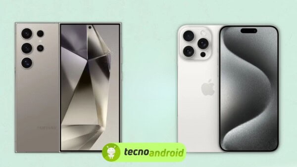 Sfida tra Samsung Galaxy S24 Ultra e Apple iPhone 15 Pro Max