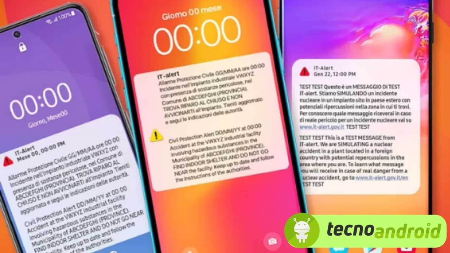 Riprendono i test di IT-Alert: si passa ora agli incidenti nucleari