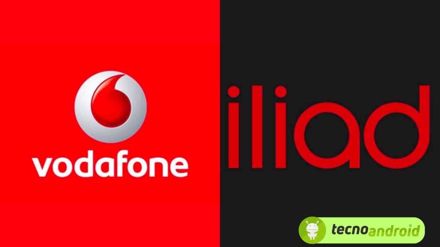 Vodafone e Iliad: in aumento i GB in roaming per l’Europa