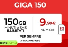 Iliad: torna disponibile Giga 150 ad un prezzo SUPER