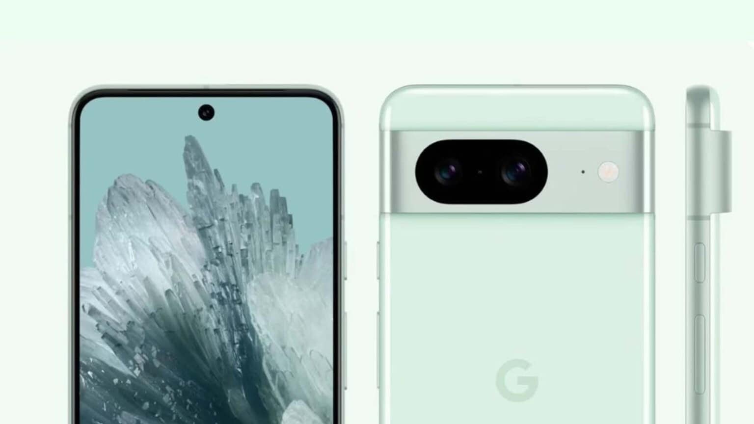 Buoni da Google Store con Pixel 8 verde menta