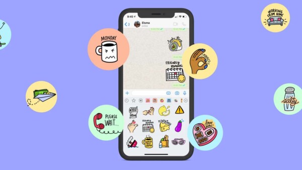 La versatilità del nuovo strumento di creazione di sticker sulla piattaforma di messaggistica WhatsApp.