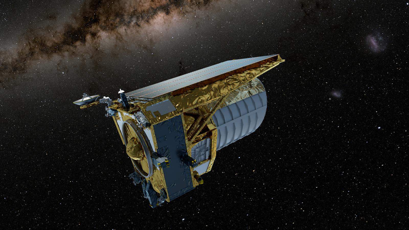 Il telescopio spaziale Euclid ha cominciato la sua esplorazione della materia oscura