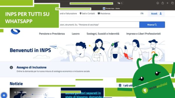 Whatsapp, l'INPS ora ha un suo canale per le comunicazioni riservate agli utenti
