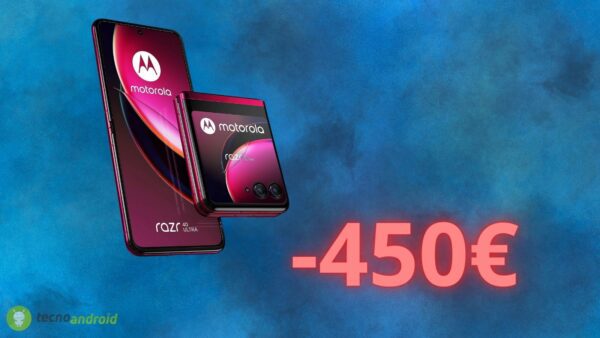 Motorola Razr 40 Ultra: sconto di 450€ su AMAZON!\