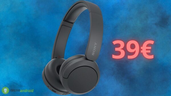 Sony è PAZZA: queste cuffie costano solo 39€ su AMAZON (-44%)