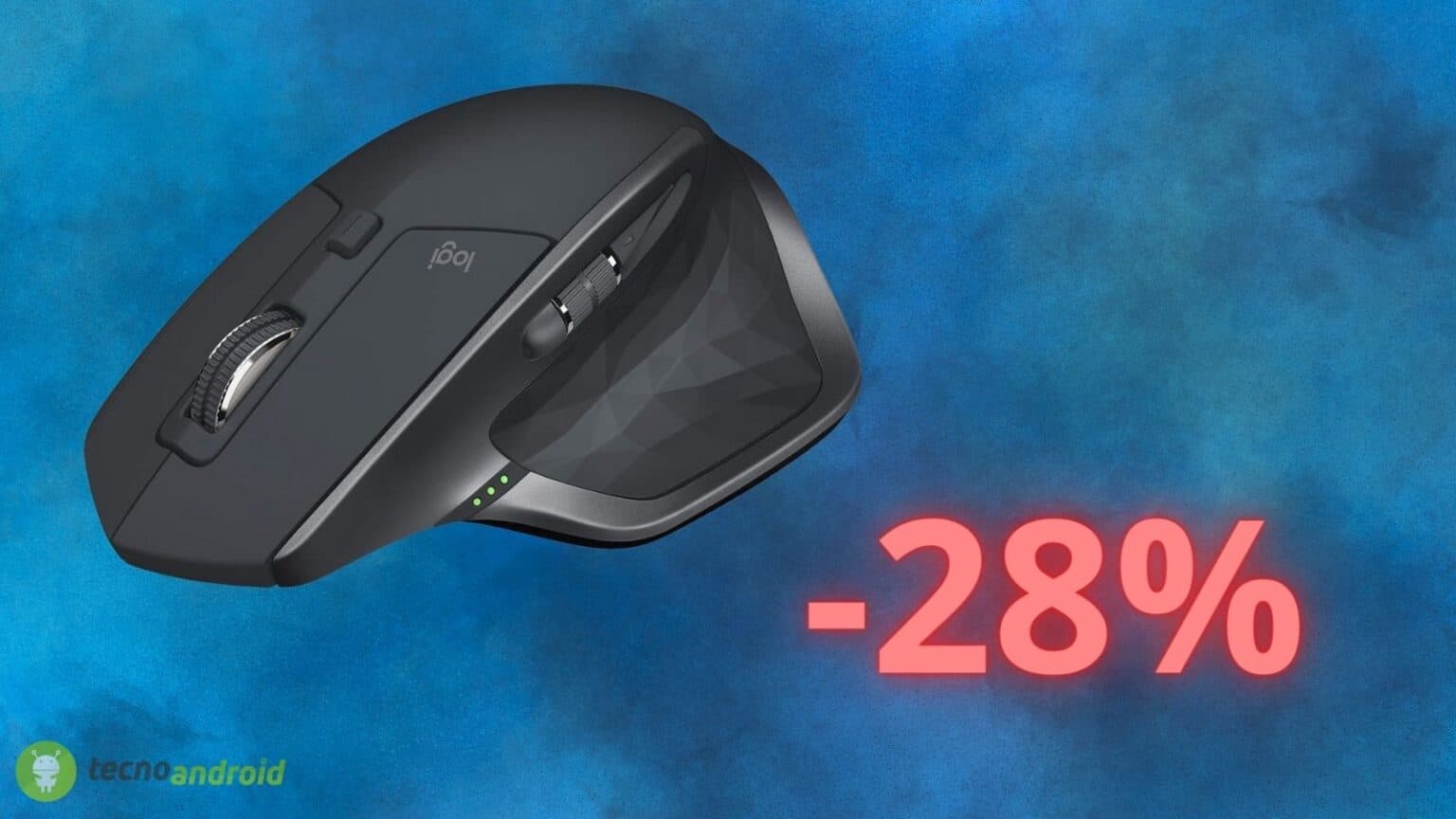 Logitech: il mouse è scontato del 28% su AMAZON