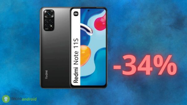 Xiaomi Redmi Note 11S: sconto del 34% e prezzo più BASSO su AMAZON
