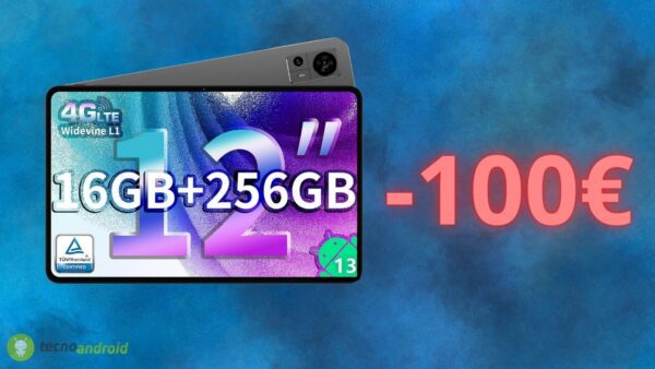 Tablet ANDROID scontato di 100€ con COUPON su AMAZON: ecco il link