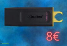 Chiavetta USB Kingston a 8€: ecco lo sconto del 55%