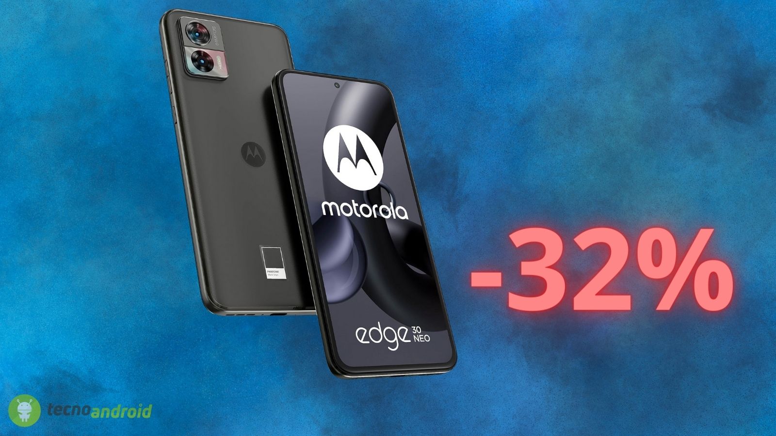 Sconto del 32% per MOTOROLA Edge 30 Neo: smartphone LOW COST su Amazon