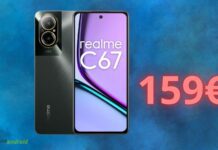 Realme C67: smartphone ANDROID in ERRORE di prezzo su Amazon