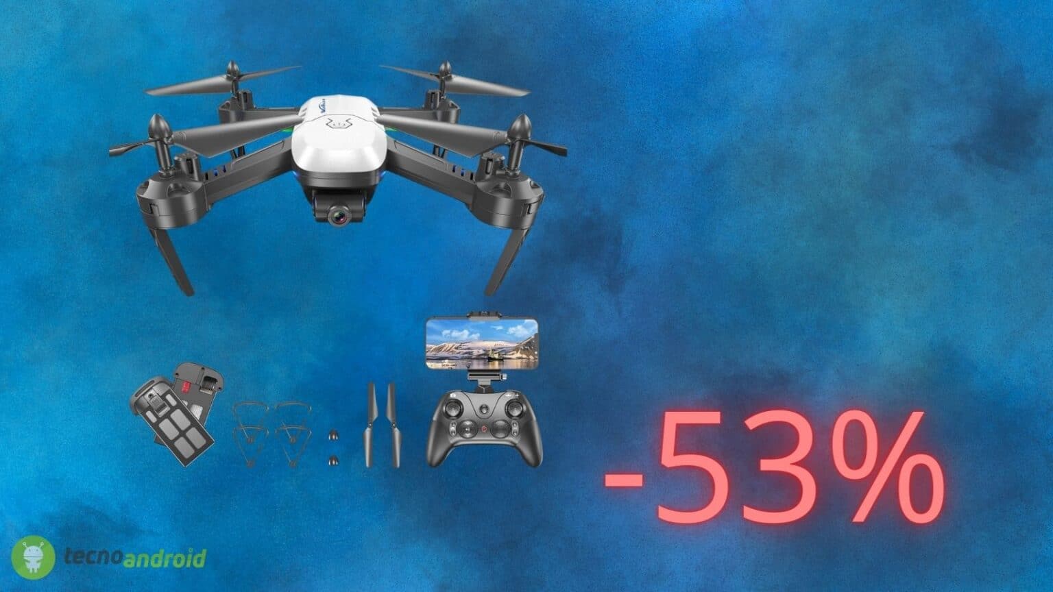 DRONE FullHD a meno di 50€ su AMAZON: è follia!