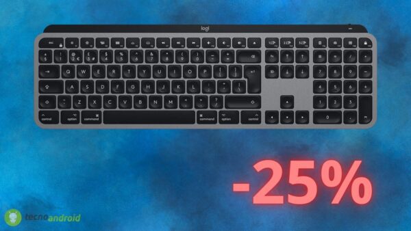 Tastiera LOGITECH MX KEYS, pazza offerta al 25% su Amazon