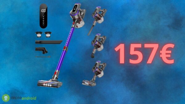 Aspirapolvere senza fili a 157€: è UGUALE al DYSON e costa POCHISSIMO