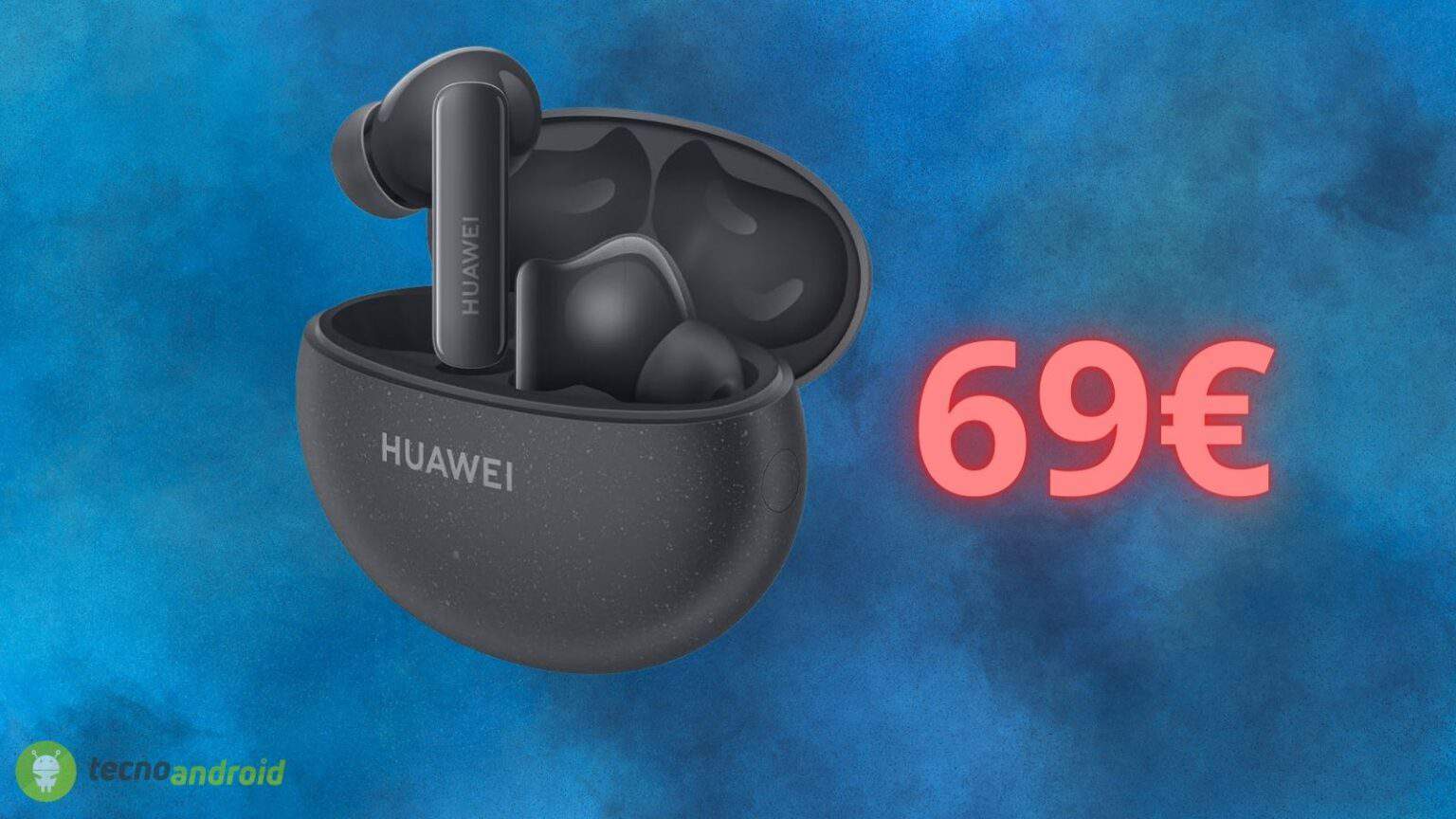 Huawei Freebuds 5i ad un PREZZO incredibile su AMAZON: ecco quanto costano