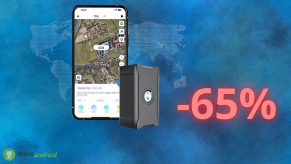 Localizzatore GPS scontato del 65% su Amazon: costa solo 8€